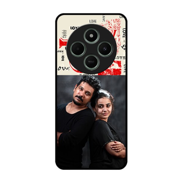 Redmi 14c 5G Custom Glass Phone Case - Trendy Love Design Case Redmi 14c 5G Custom Glass Phone Case - Trendy Love Design Case