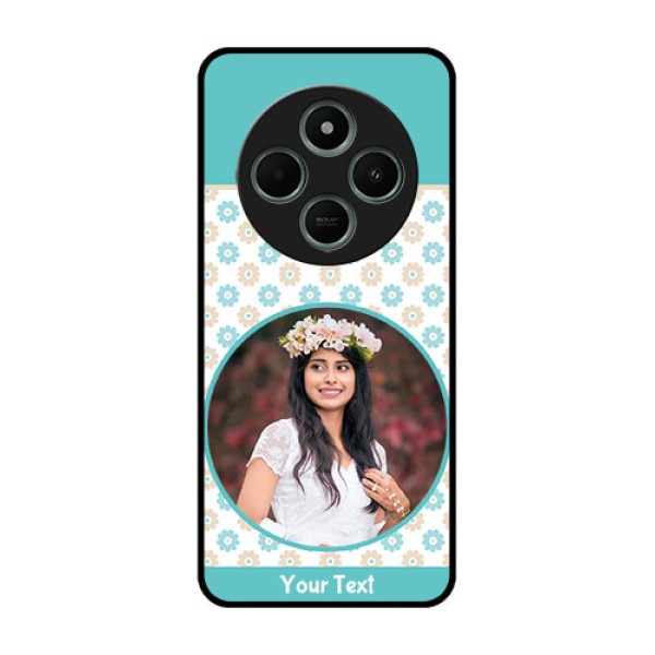 Redmi 14c 5G Custom Glass Phone Case - Beautiful Flowers Design Redmi 14c 5G Custom Glass Phone Case - Beautiful Flowers Design