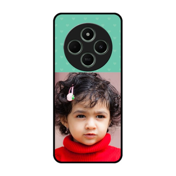 Redmi 14c 5G Custom Glass Phone Case - Lovers Picture Design