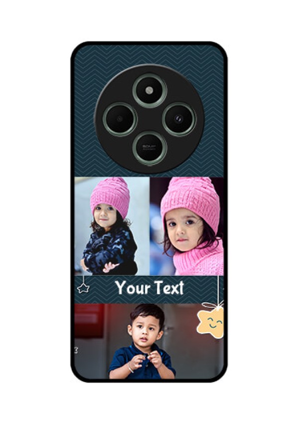 Redmi 14c 5G Custom Glass Phone Case - Hanging Stars Design