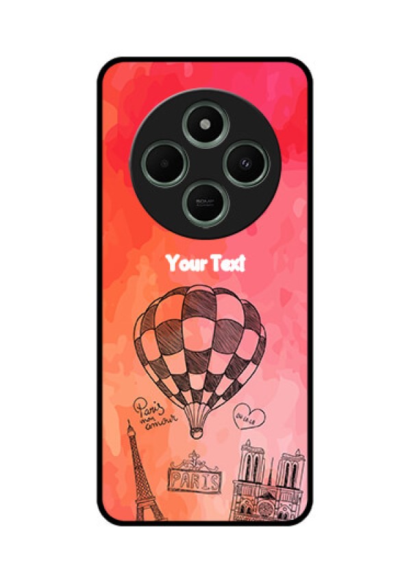 Redmi 14c 5G Custom Glass Phone Case - Paris Theme Design