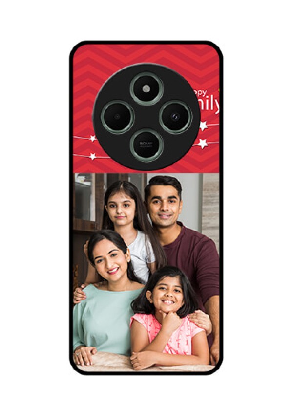 Redmi 14c 5G Custom Glass Phone Case - Happy Family Design