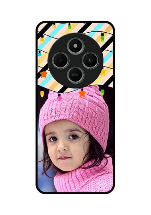 Redmi 14c 5G Custom Glass Phone Case - Lights Hanging Design