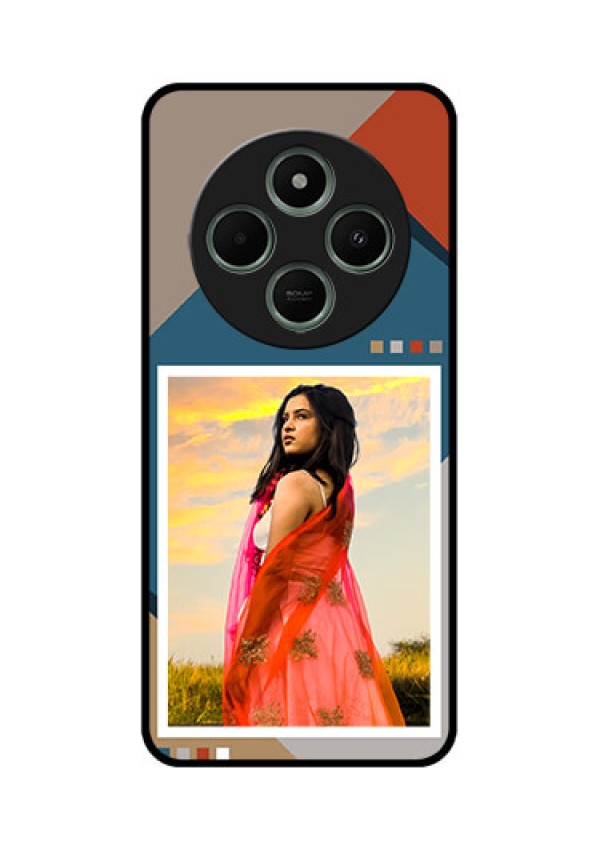 Redmi 14c 5G Custom Glass Phone Case - Retro Color Pallet Design