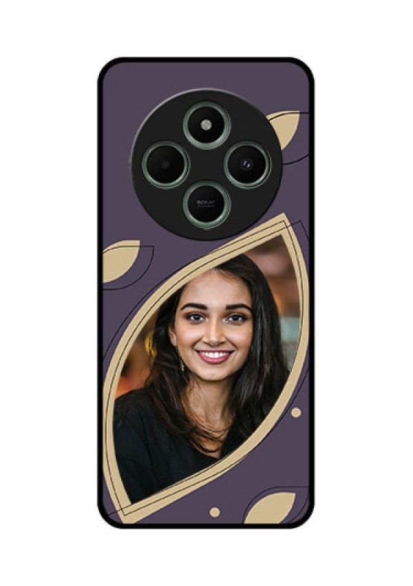 Redmi 14c 5G Custom Glass Phone Case - Falling Leaf Design