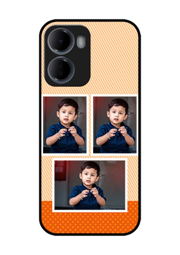 Xiaomi Redmi 15A 5G Custom Glass Phone Case - Bulk Photos Upload Design