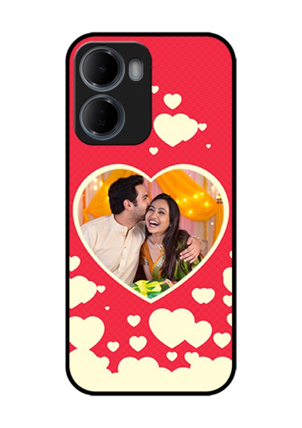 Xiaomi Redmi 15A 5G Custom Glass Phone Case - Love Symbols Phone Cover Design