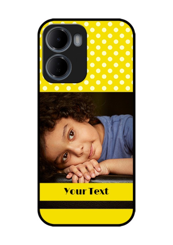 Xiaomi Redmi 15A 5G Custom Glass Phone Case - Bright Yellow Case Design