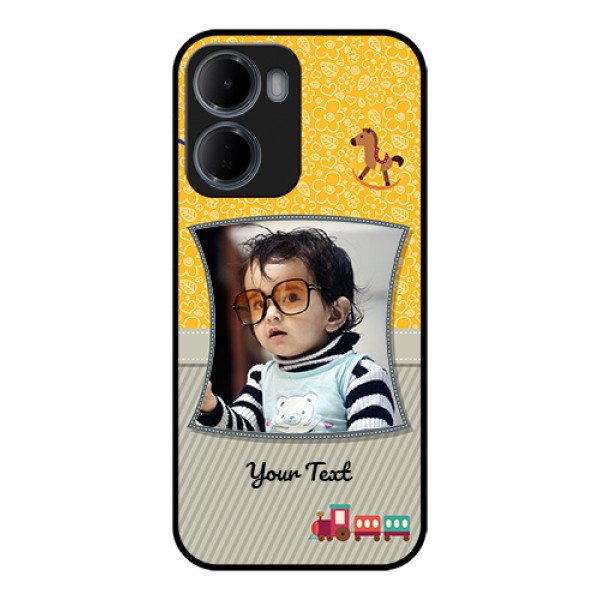 Xiaomi Redmi 15A 5G Custom Glass Phone Case - Baby Picture Upload Design Xiaomi Redmi 15A 5G Custom Glass Phone Case - Baby Picture Upload Design