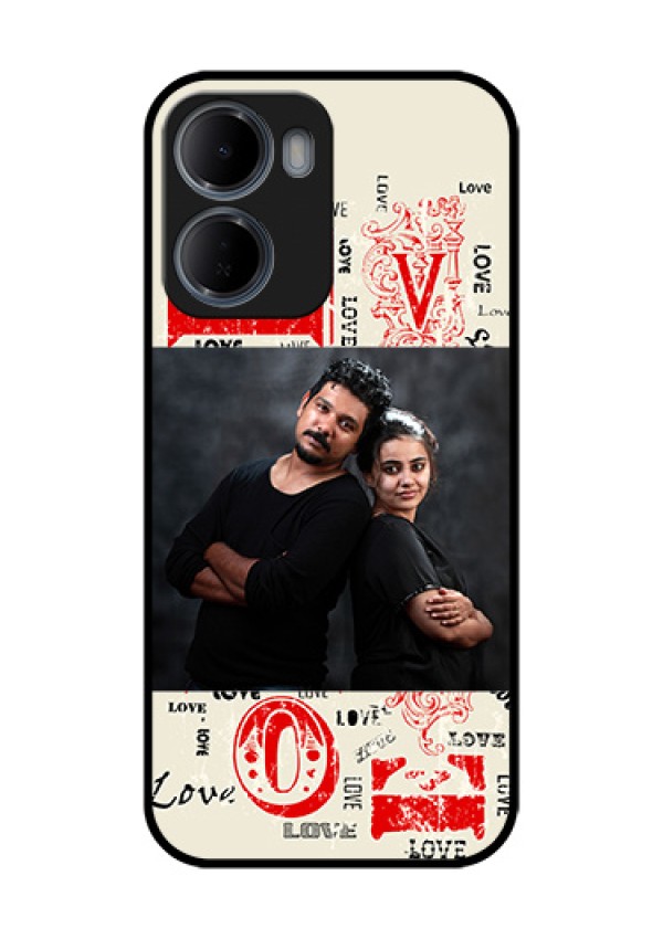 Xiaomi Redmi 15A 5G Custom Glass Phone Case - Trendy Love Design Case