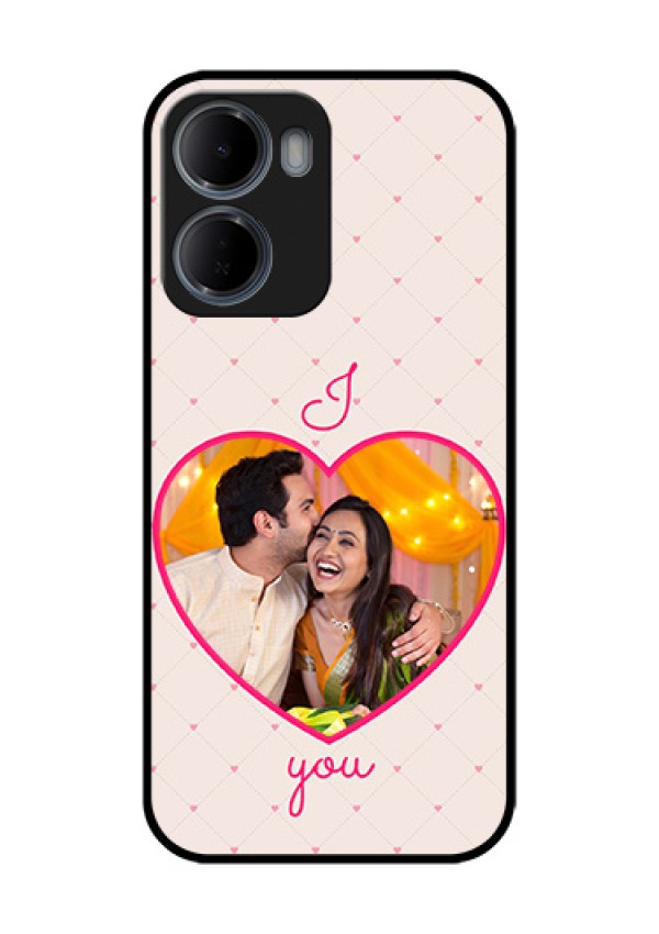 Xiaomi Redmi 15A 5G Custom Glass Phone Case - Heart Shape Design