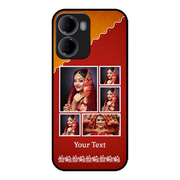 Xiaomi Redmi 15A 5G Custom Glass Phone Case - Wedding Pic Upload Design Xiaomi Redmi 15A 5G Custom Glass Phone Case - Wedding Pic Upload Design