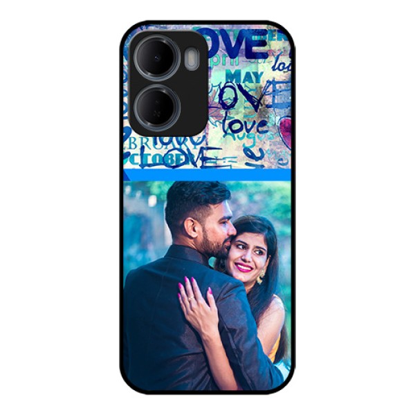 Xiaomi Redmi 15A 5G Custom Glass Phone Case - Colorful Love Design Xiaomi Redmi 15A 5G Custom Glass Phone Case - Colorful Love Design