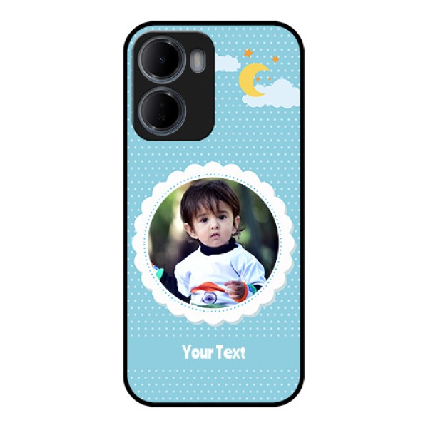 Xiaomi Redmi 15A 5G Custom Glass Phone Case - Violet Pattern Design