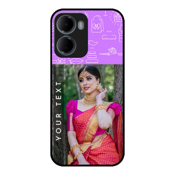 Xiaomi Redmi 15A 5G Custom Glass Phone Case - Birthday Icons Design Xiaomi Redmi 15A 5G Custom Glass Phone Case - Birthday Icons Design