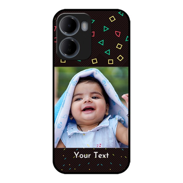 Xiaomi Redmi 15A 5G Custom Glass Phone Case - With Confetti Birthday Design Xiaomi Redmi 15A 5G Custom Glass Phone Case - With Confetti Birthday Design