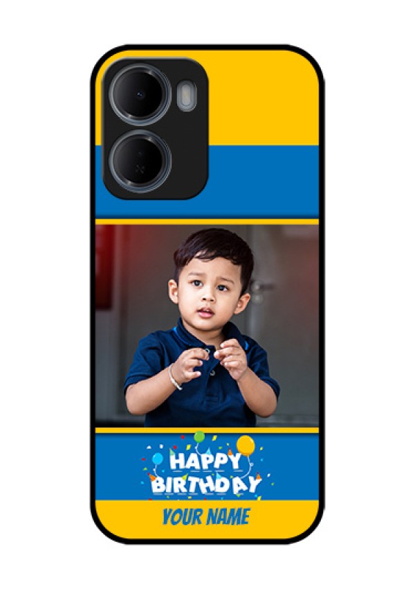 Xiaomi Redmi 15A 5G Custom Glass Phone Case - Birthday Wishes Design