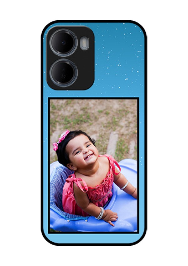 Xiaomi Redmi 15A 5G Custom Glass Phone Case - Wave Pattern Colorful Design