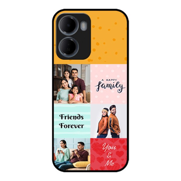 Xiaomi Redmi 15A 5G Custom Glass Phone Case - Images With Quotes Design