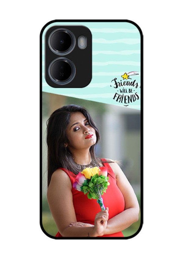 Xiaomi Redmi 15A 5G Custom Glass Phone Case - Friends Picture Icon Design