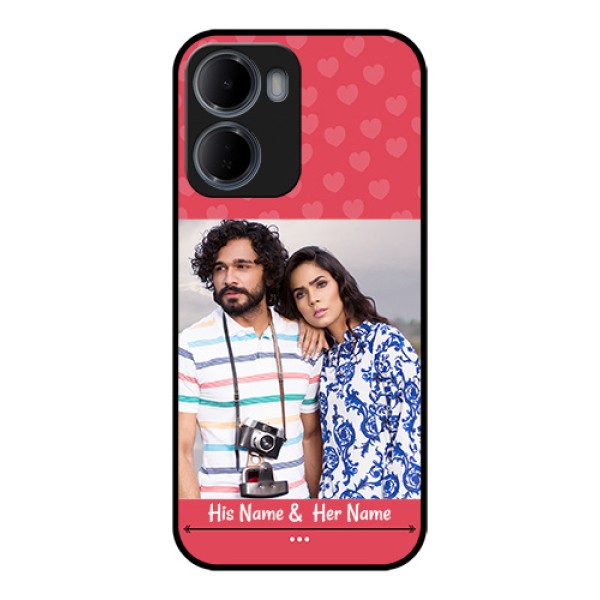 Xiaomi Redmi 15A 5G Custom Glass Phone Case - Simple Love Design