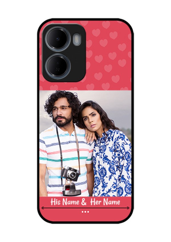Xiaomi Redmi 15A 5G Custom Glass Phone Case - Simple Love Design