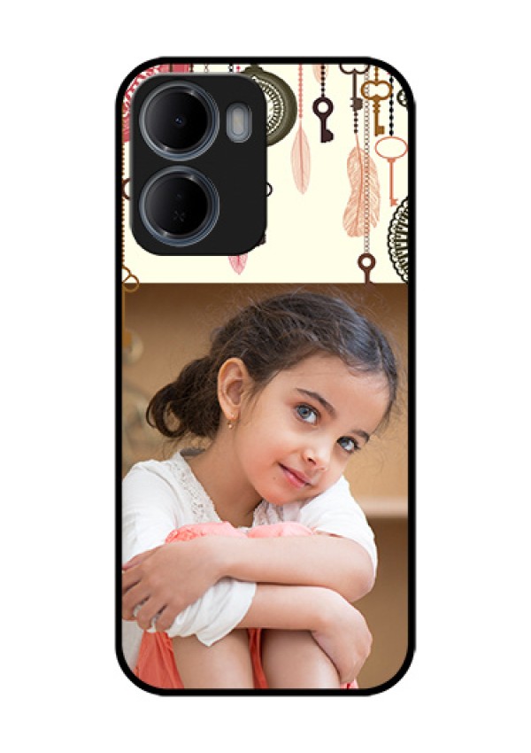 Xiaomi Redmi 15A 5G Custom Glass Phone Case - Boho Style Design