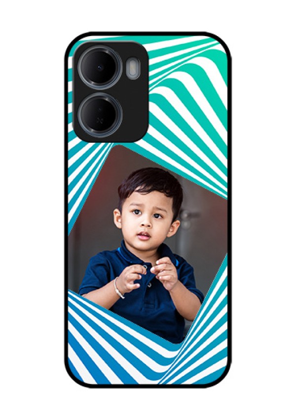 Xiaomi Redmi 15A 5G Custom Glass Phone Case - Abstract Spiral Design