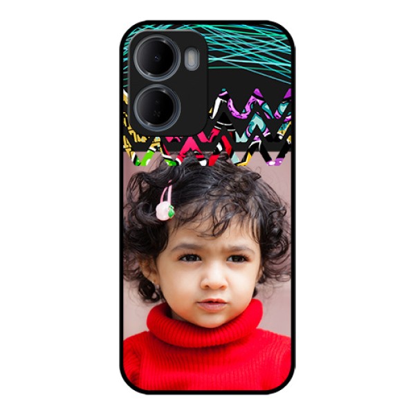 Xiaomi Redmi 15A 5G Custom Glass Phone Case - Neon Abstract Design