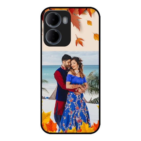 Xiaomi Redmi 15A 5G Custom Glass Phone Case - Autumn Maple Leaves Design Xiaomi Redmi 15A 5G Custom Glass Phone Case - Autumn Maple Leaves Design