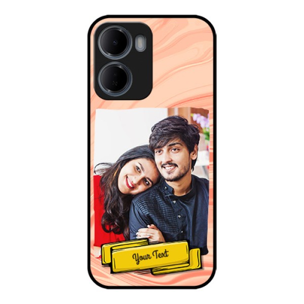 Xiaomi Redmi 15A 5G Custom Glass Phone Case - Marble Texture Design