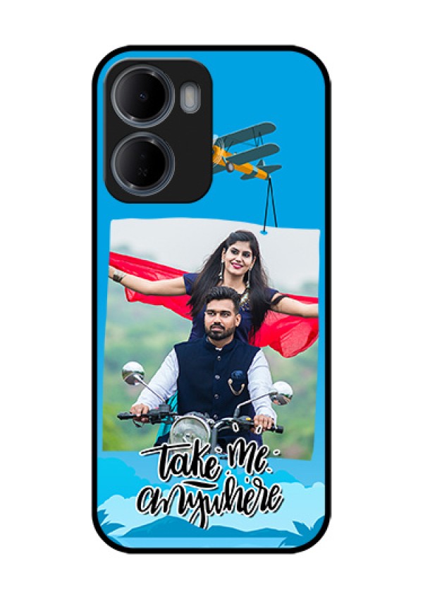 Xiaomi Redmi 15A 5G Custom Glass Phone Case - Traveller Design