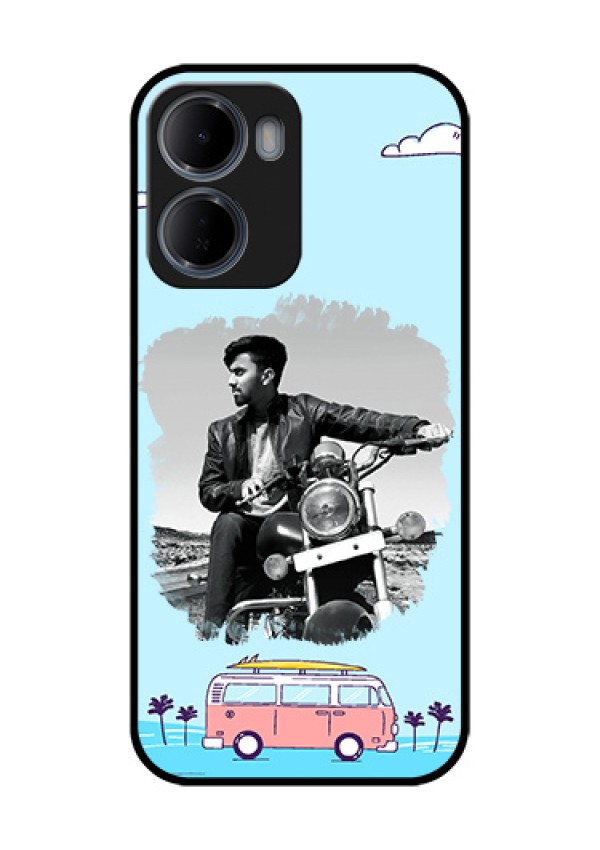 Xiaomi Redmi 15A 5G Custom Glass Phone Case - Travel & Adventure Design