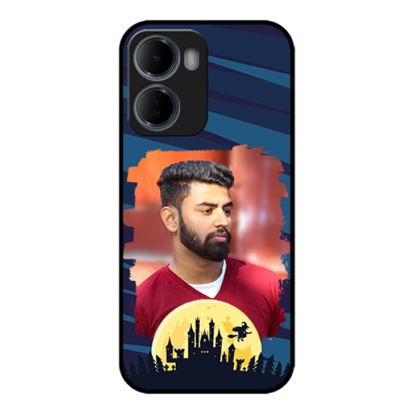 Xiaomi Redmi 15A 5G Custom Glass Phone Case - Halloween Witch Design Xiaomi Redmi 15A 5G Custom Glass Phone Case - Halloween Witch Design