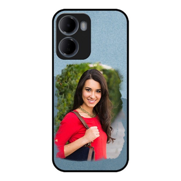 Xiaomi Redmi 15A 5G Custom Glass Phone Case - Grunge Line Art Design