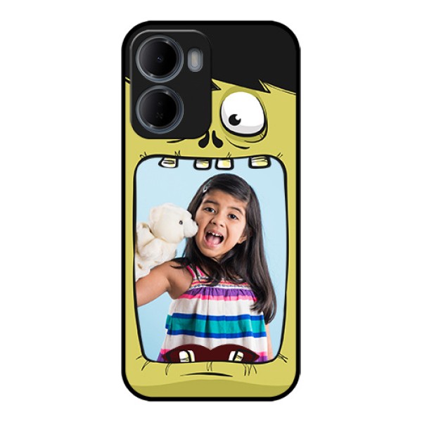 Xiaomi Redmi 15A 5G Custom Glass Phone Case - Cartoon Monster Back Case Design Xiaomi Redmi 15A 5G Custom Glass Phone Case - Cartoon Monster Back Case Design