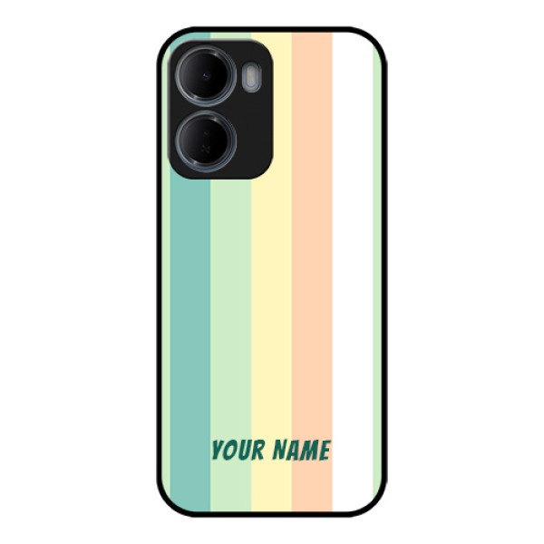 Xiaomi Redmi 15A 5G Custom Glass Phone Case - Multi - Colour Stripes Design Xiaomi Redmi 15A 5G Custom Glass Phone Case - Multi - Colour Stripes Design