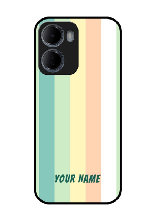 Xiaomi Redmi 15A 5G Custom Glass Phone Case - Multi - Colour Stripes Design