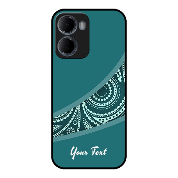 Xiaomi Redmi 15A 5G Custom Glass Phone Case - Semi Visible Floral Design Xiaomi Redmi 15A 5G Custom Glass Phone Case - Semi Visible Floral Design
