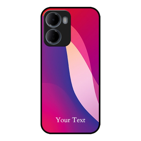 Xiaomi Redmi 15A 5G Custom Glass Phone Case - Digital Abstract Overlap Design Xiaomi Redmi 15A 5G Custom Glass Phone Case - Digital Abstract Overlap Design
