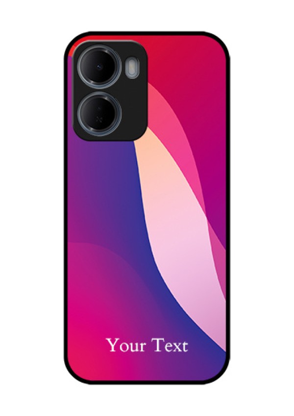 Xiaomi Redmi 15A 5G Custom Glass Phone Case - Digital Abstract Overlap Design