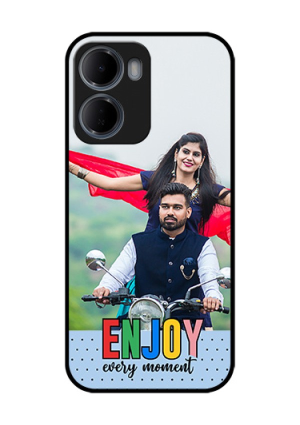 Xiaomi Redmi 15A 5G Custom Glass Phone Case - Enjoy Every Moment Design