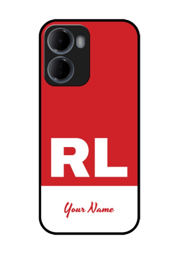 Xiaomi Redmi 15A 5G Custom Glass Phone Case - Dual Tone Custom Text Design