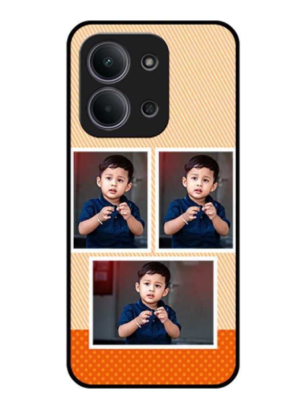 Custom Xiaomi Redmi 15C 5G Custom Glass Phone Case - Bulk Photos Upload Design