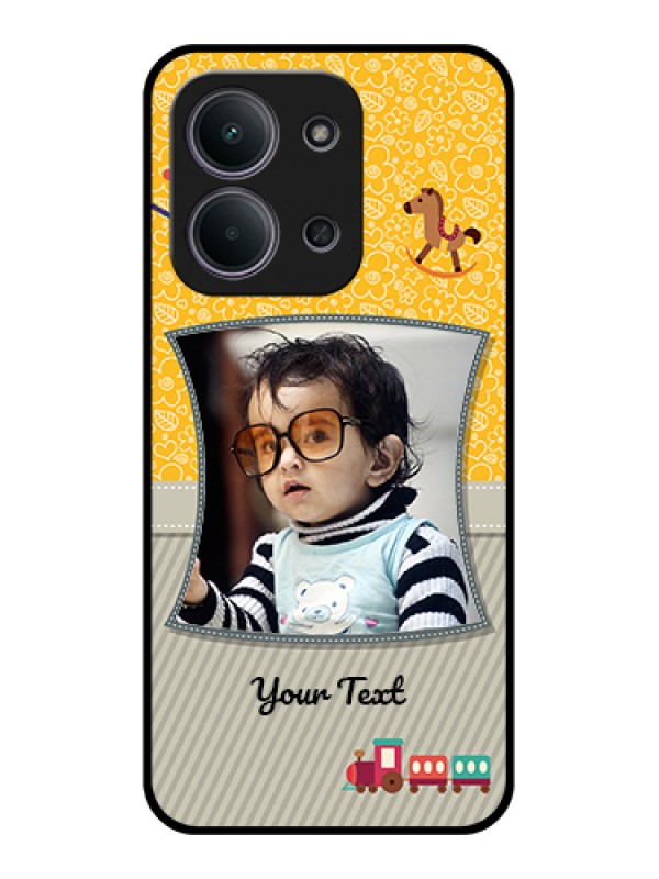 Custom Xiaomi Redmi 15C 5G Custom Glass Phone Case - Baby Picture Upload Design