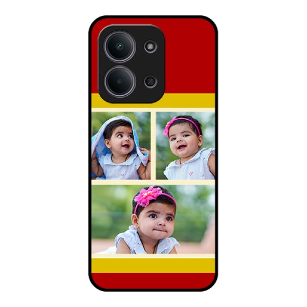 Xiaomi Redmi 15C 5G Custom Glass Phone Case - Multiple Pic Upload Design Xiaomi Redmi 15C 5G Custom Glass Phone Case - Multiple Pic Upload Design