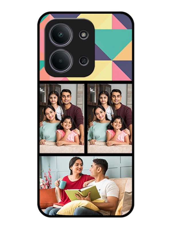 Custom Xiaomi Redmi 15C 5G Custom Glass Phone Case - Bulk Pic Upload Design