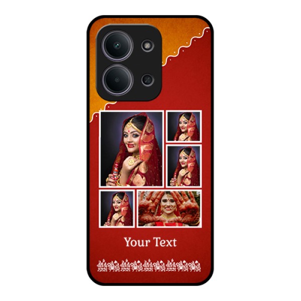 Xiaomi Redmi 15C 5G Custom Glass Phone Case - Wedding Pic Upload Design Xiaomi Redmi 15C 5G Custom Glass Phone Case - Wedding Pic Upload Design