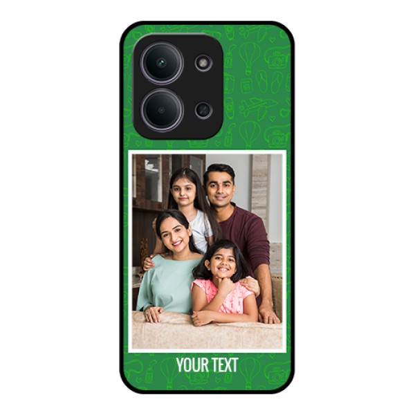 Xiaomi Redmi 15C 5G Custom Glass Phone Case - Picture Upload Design Xiaomi Redmi 15C 5G Custom Glass Phone Case - Picture Upload Design
