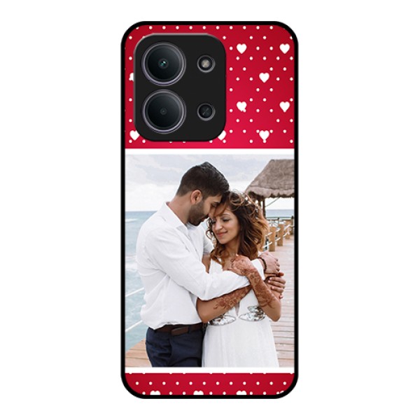 Xiaomi Redmi 15C 5G Custom Glass Phone Case - Hearts Mobile Case Design Xiaomi Redmi 15C 5G Custom Glass Phone Case - Hearts Mobile Case Design